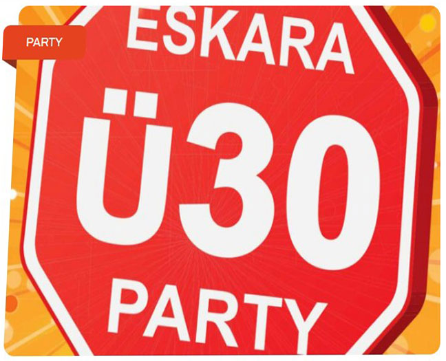 Shuttle-Bus zur Ü30-Party in Essenbach am 2.3.2024